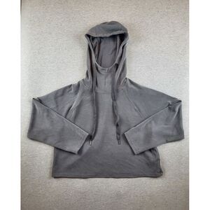 Joy Lab Women's Dark Gray Sweatshirt Hoodie Pullover Modal Soft‎ Size Medium